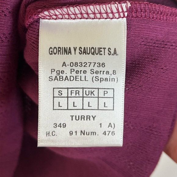 Embroidered Purple Tank Top - Picture 5 of 8